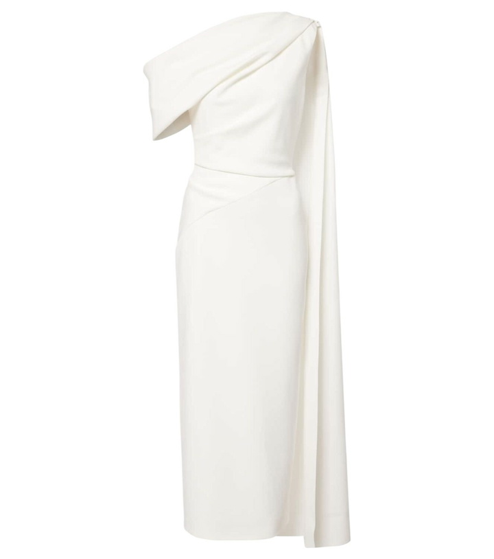 Photo: Roksanda Bridal Maite 2 caped one-shoulder gown