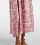 'S Max Mara Fulvia printed silk maxi dress