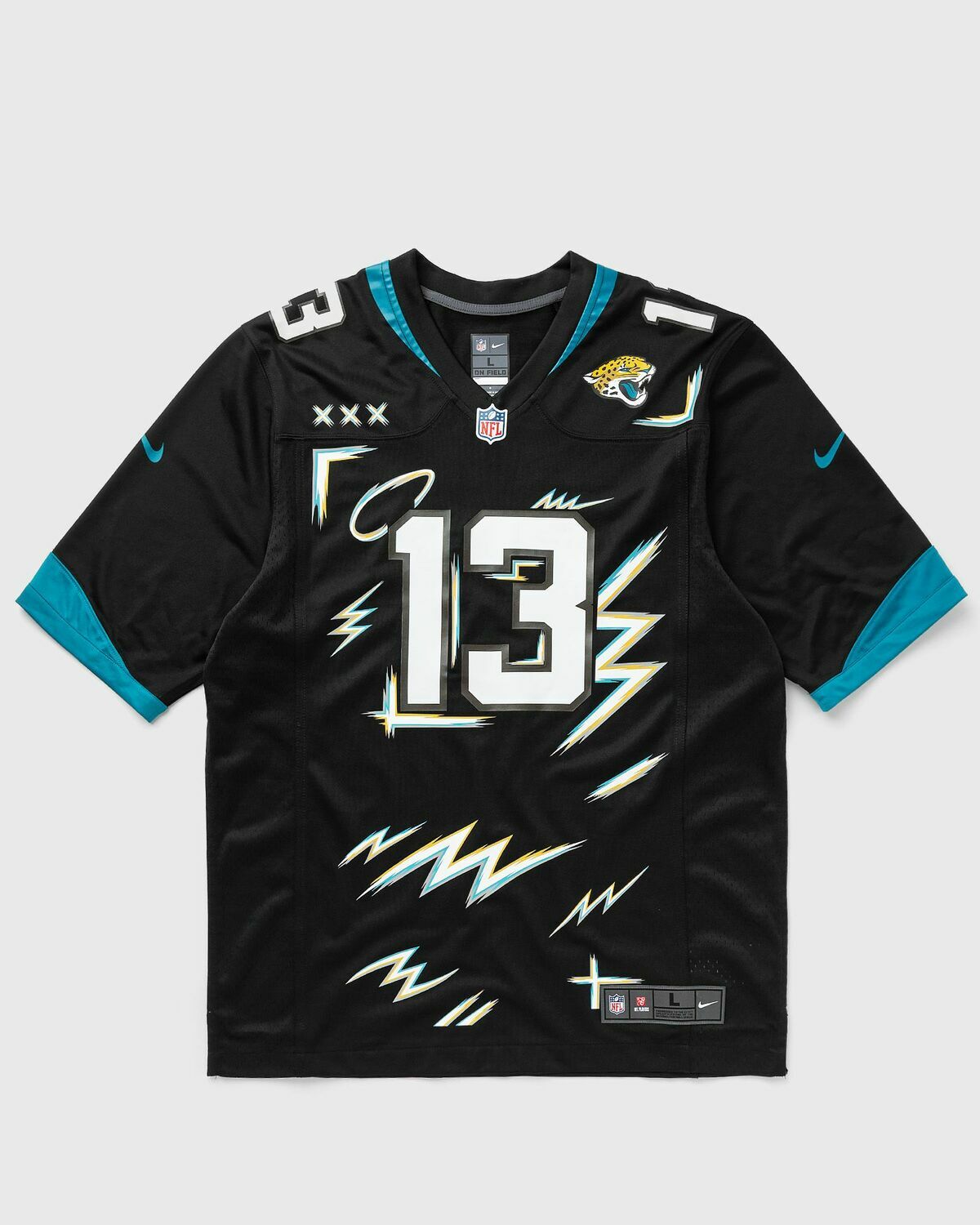 Fanatics Nike X Hard Jacksonville Jaguars Game Jersey Christian Kirk 13 Black Jerseys