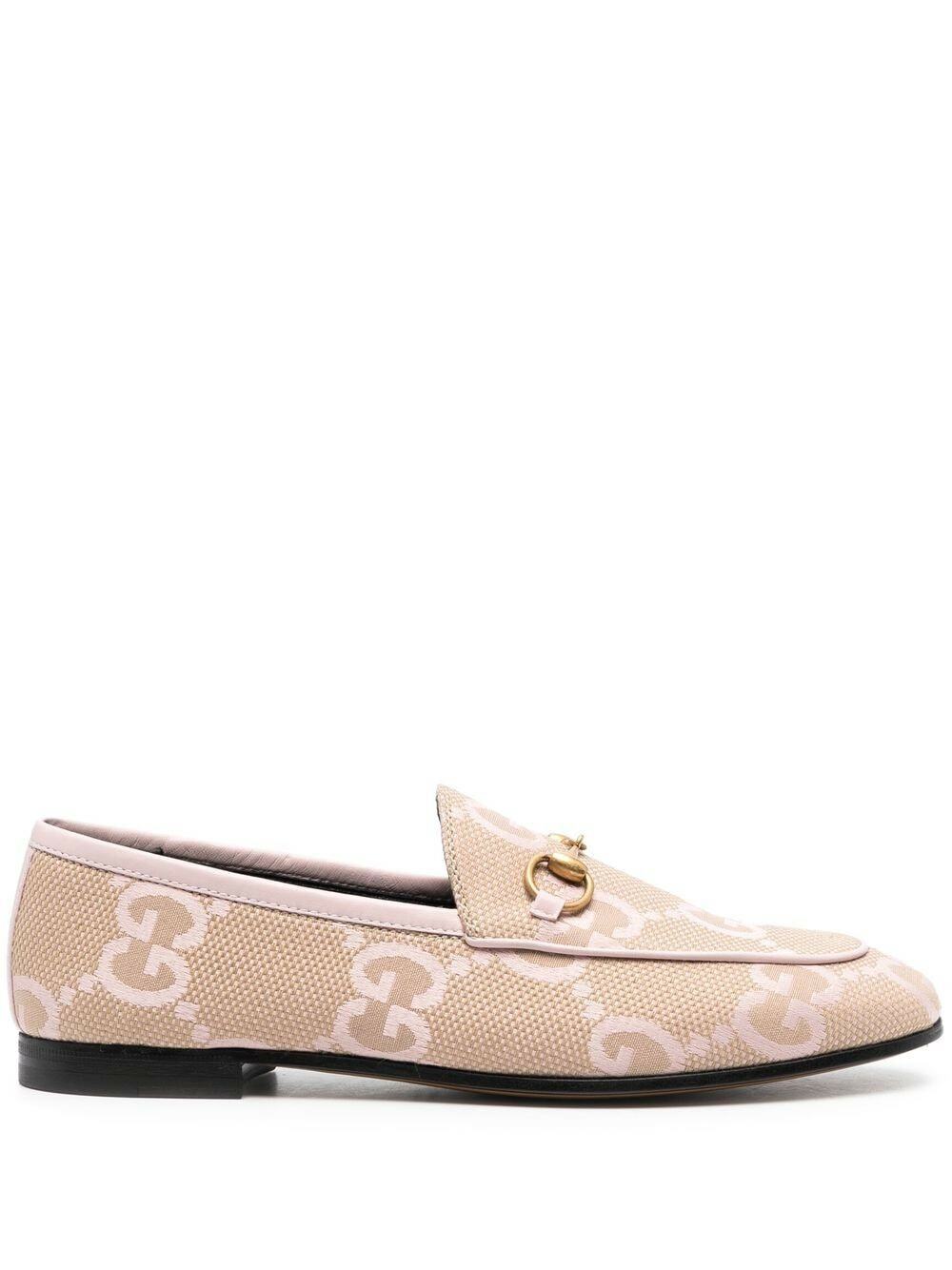 Gucci Jordaan Maxi GG Canvas Loafers