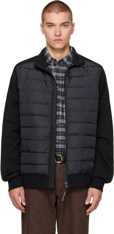 Photo: Canada Goose Black HyBridge Huron Full Zip Down Jacket