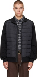 Canada Goose Black HyBridge Huron Full Zip Down Jacket