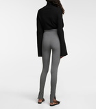 Toteme - Zipped leggings