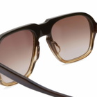 Oscar Deen Fraser Sunglasses in Mocha/Chocolate Brown 