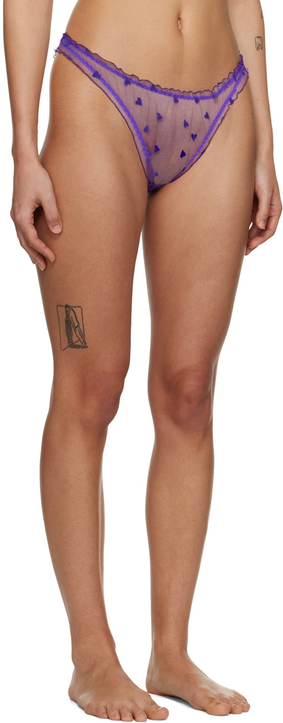 Le Petit Trou Purple Amour Briefs