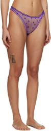 Le Petit Trou Purple Amour Briefs