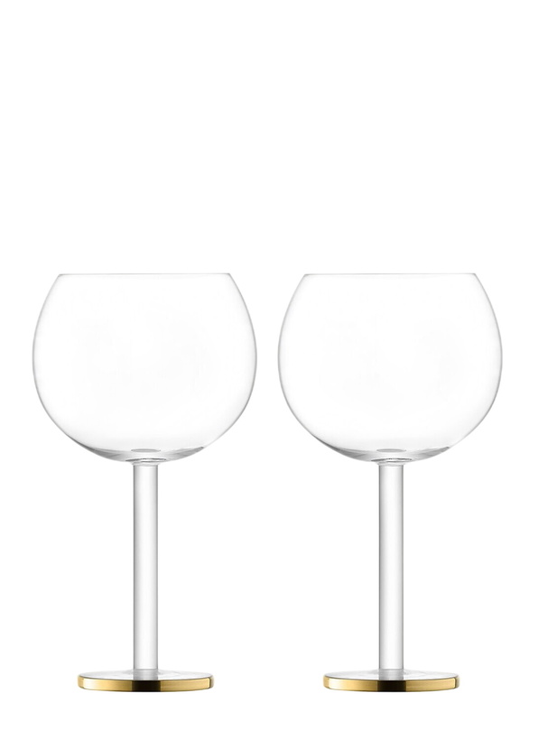 Photo: LSA International Set of Two Luca Balloon Glasses