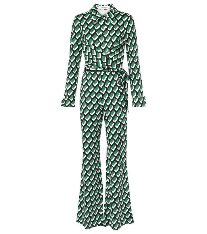 Photo: Diane von Furstenberg Michele printed jumpsuit