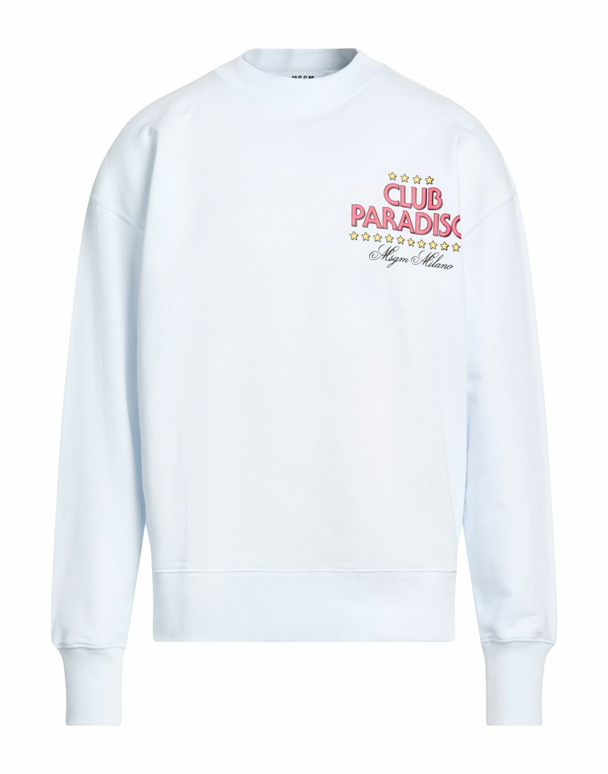 Msgm Mens Sweatshirt in White