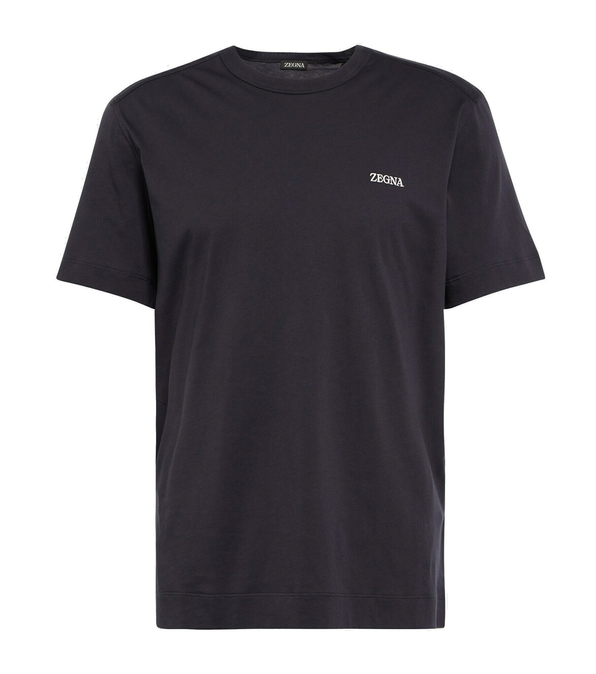 Zegna - Logo cotton T-shirt Zegna
