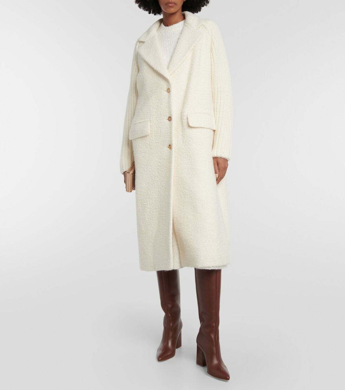 Gabriela Hearst Charles cashmere-blend coat