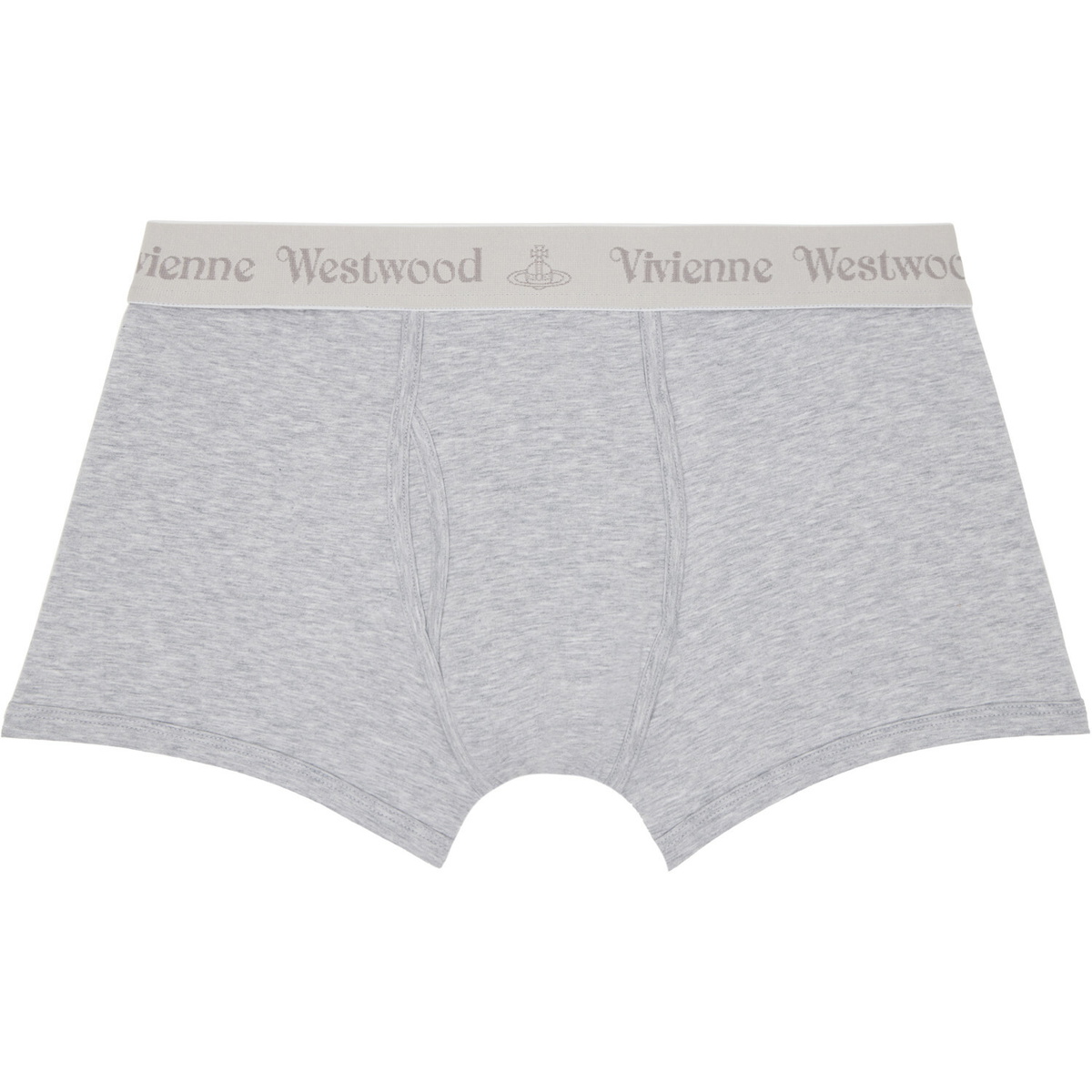 Vivienne Westwood Two-Pack Gray Cotton Boxer Briefs
