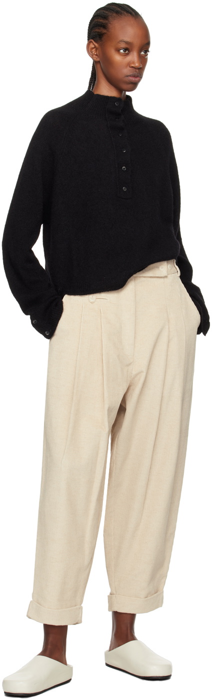 Cordera Black Cropped Polo