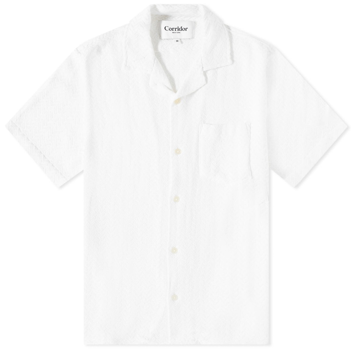 Photo: Corridor Men's Acid Plaid Vacation Shirt in White