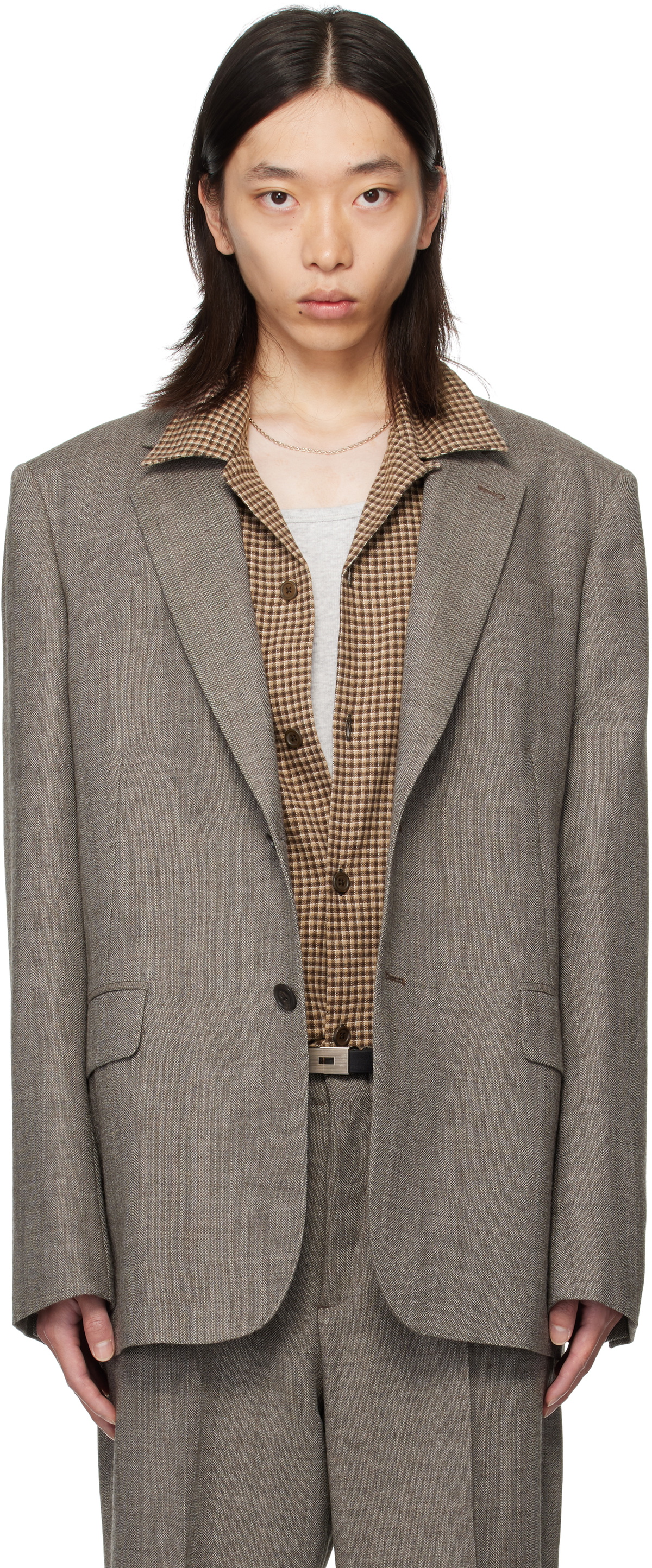 OUR LEGACY Brown Ceremony Blazer Our Legacy