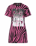 Philipp Plein Womens Mini dress Fuchsia