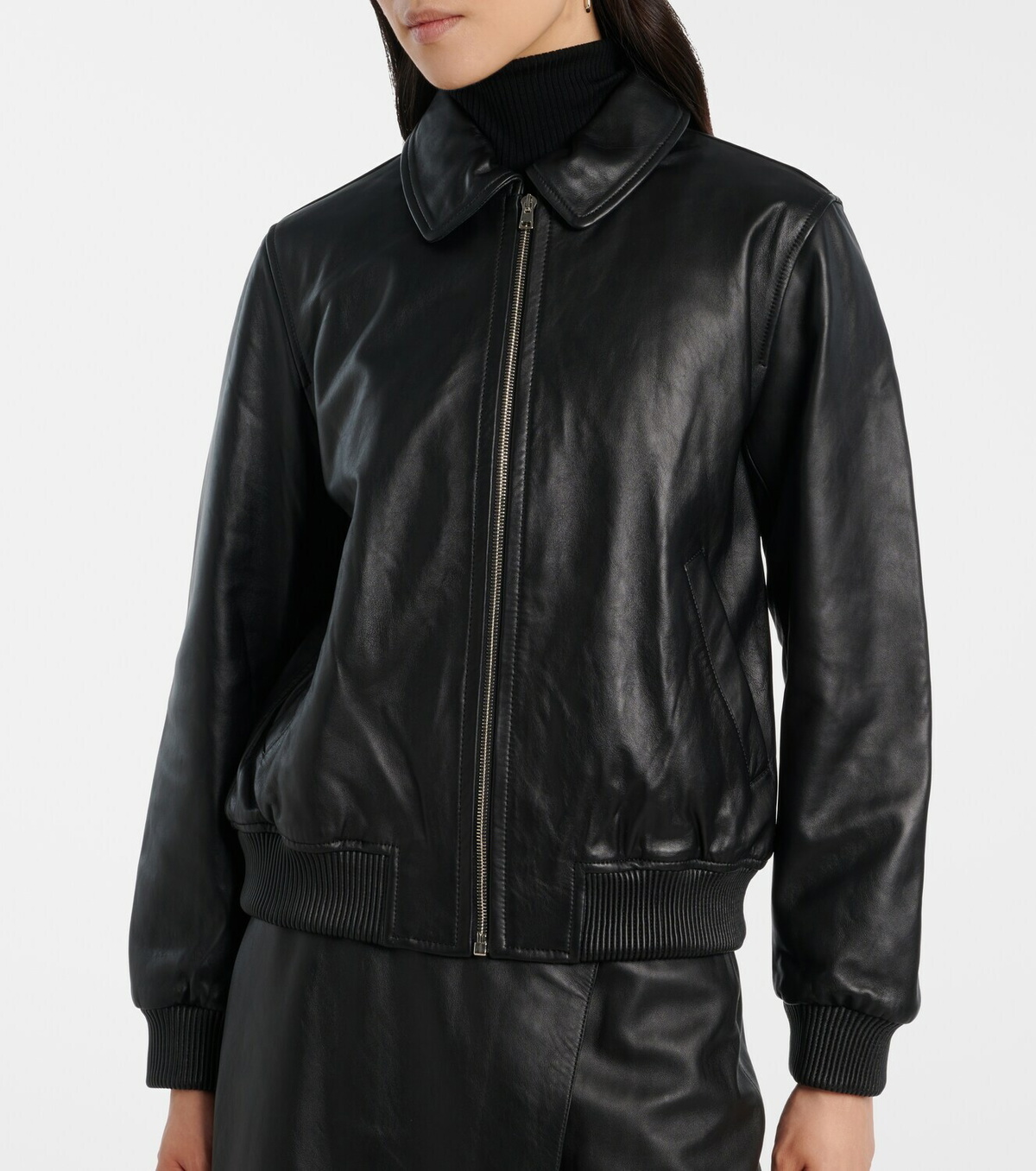 Yves Salomon Leather jacket