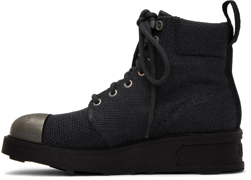 Objects IV Life Gray Workwear Ankle Boots