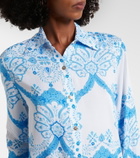 Melissa Odabash Paige printed shirt