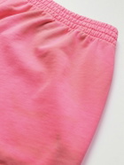 Balenciaga - Straight-Leg Cotton-Jersey Shorts - Pink