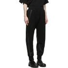 A-COLD-WALL* Black Textured Rhombus Lounge Pants