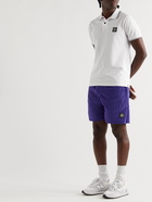 Stone Island - Mid-Length Logo-Appliquéd Swim Shorts - Purple