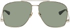 Saint Laurent Gold SL 653 Leon Sunglasses