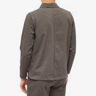 Parel Studios Men's Prespa Quarter Zip in Coal