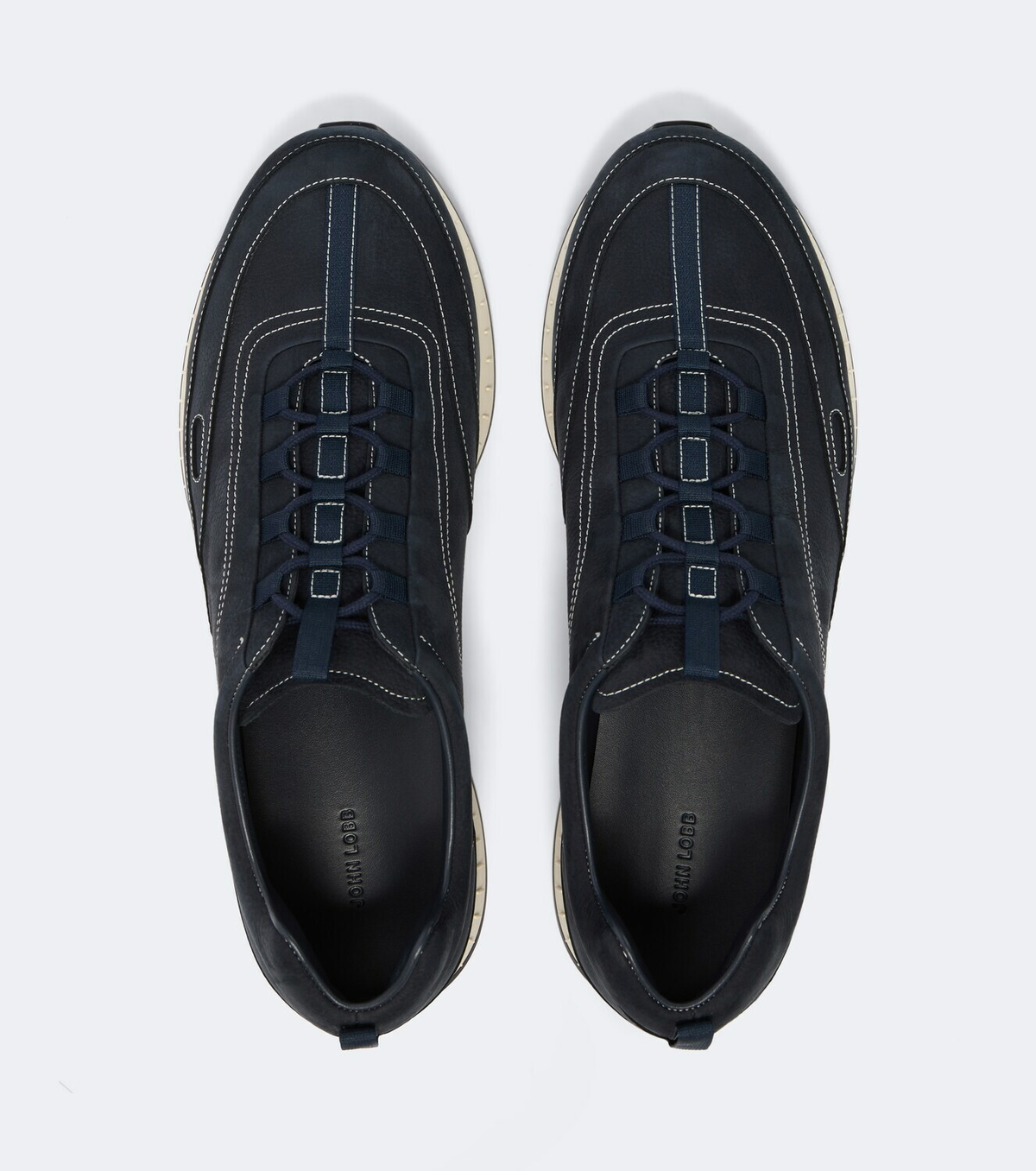 John Lobb Leather slip-on sneakers