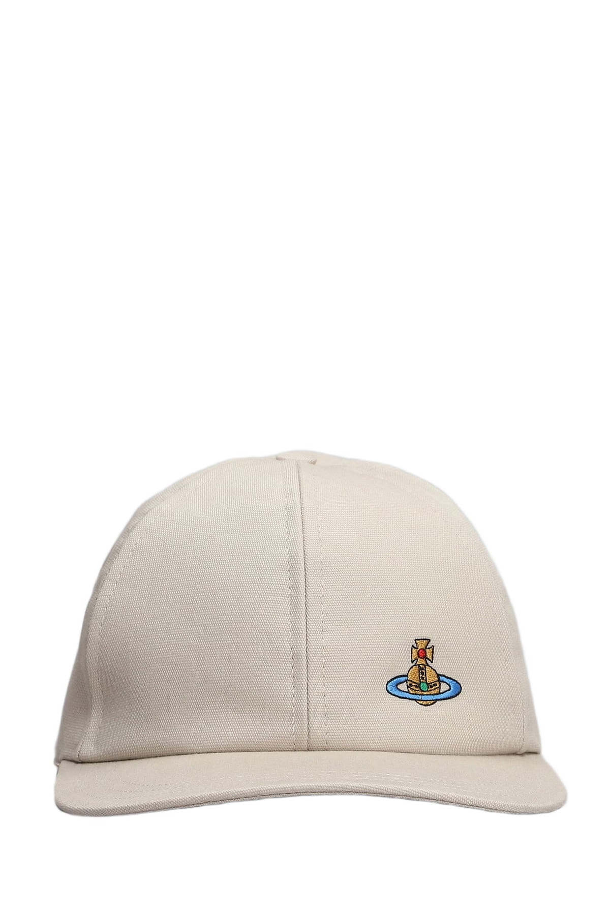 Vivienne Westwood Hats In Beige Cotton
