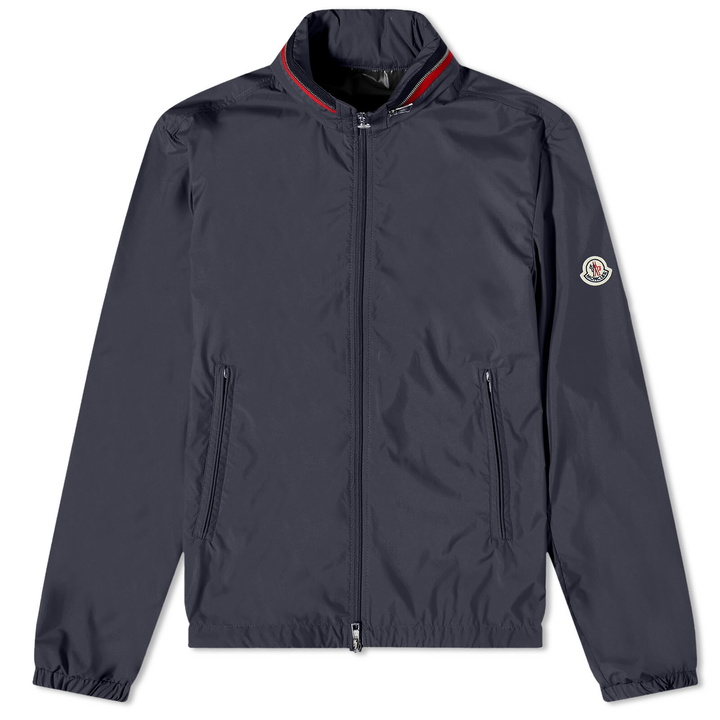 Photo: Moncler Men's Farlak Tricolor Windbreaker in Navy