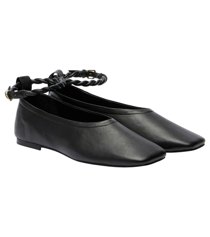 Photo: A.Emery Steele leather ballet flats