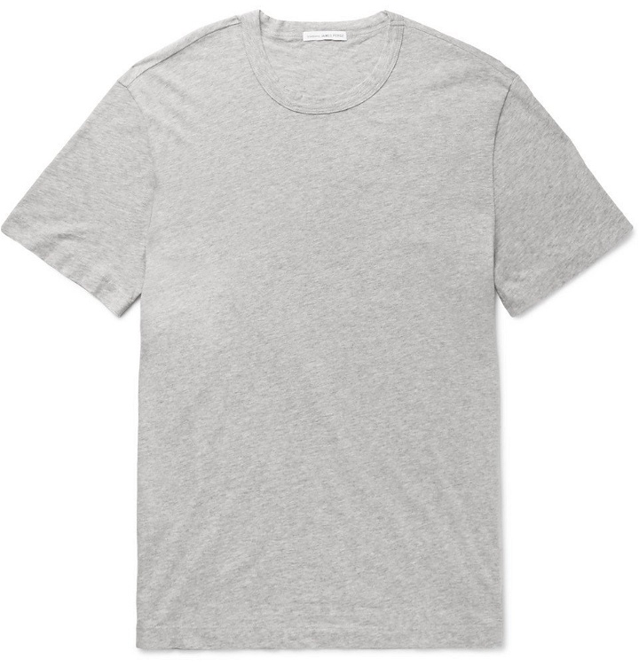 Photo: James Perse - Slim-Fit Cotton-Jersey T-Shirt - Men - Gray
