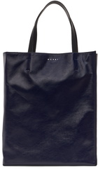 Marni Navy & Black Museo Soft Large Tote