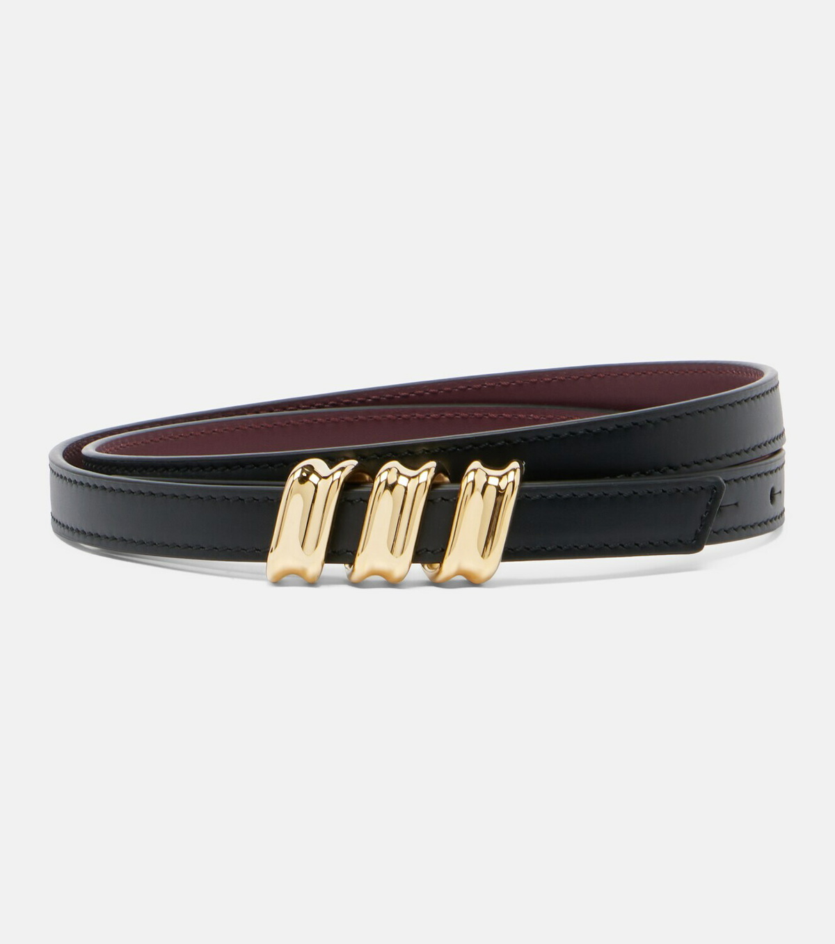Loewe Coil leather belt