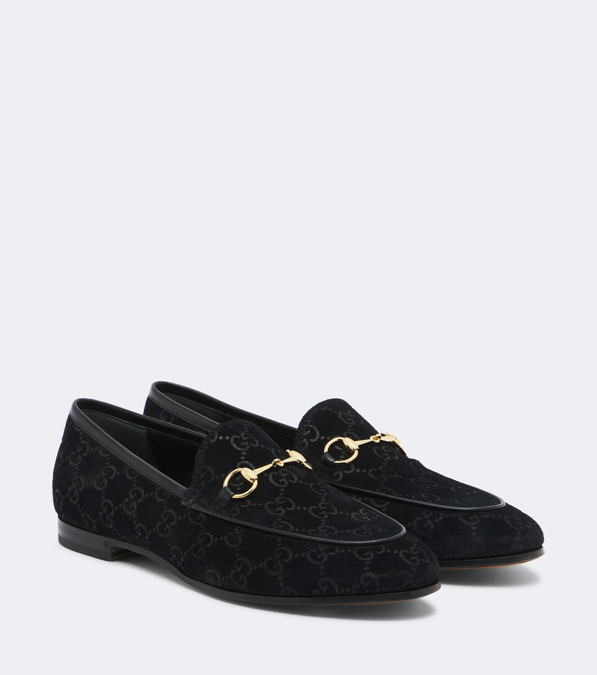 Gucci Jordaan GG suede loafers