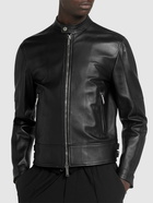 DSQUARED2 Biker Leather Jacket