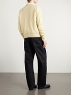 LEMAIRE - Cashmere and Wool-Blend Sweater - Yellow
