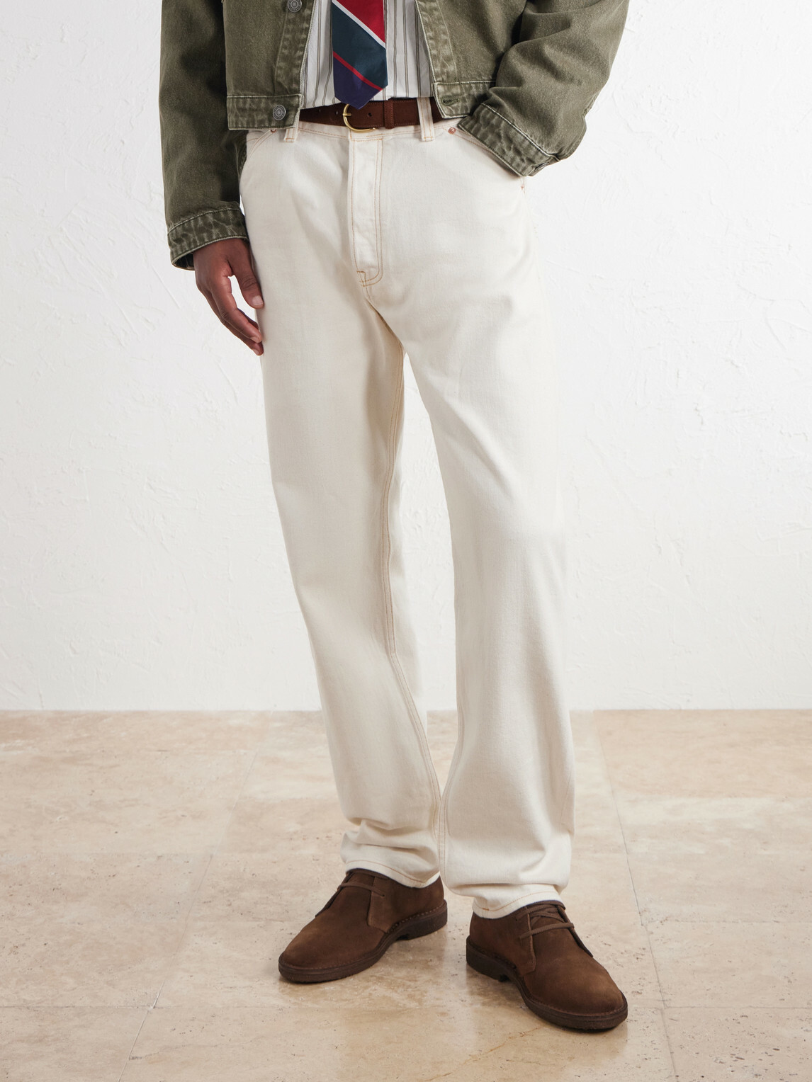 Drake's - Clifford Suede Desert Boots - Brown