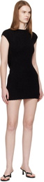 Aya Muse Black Stella Minidress