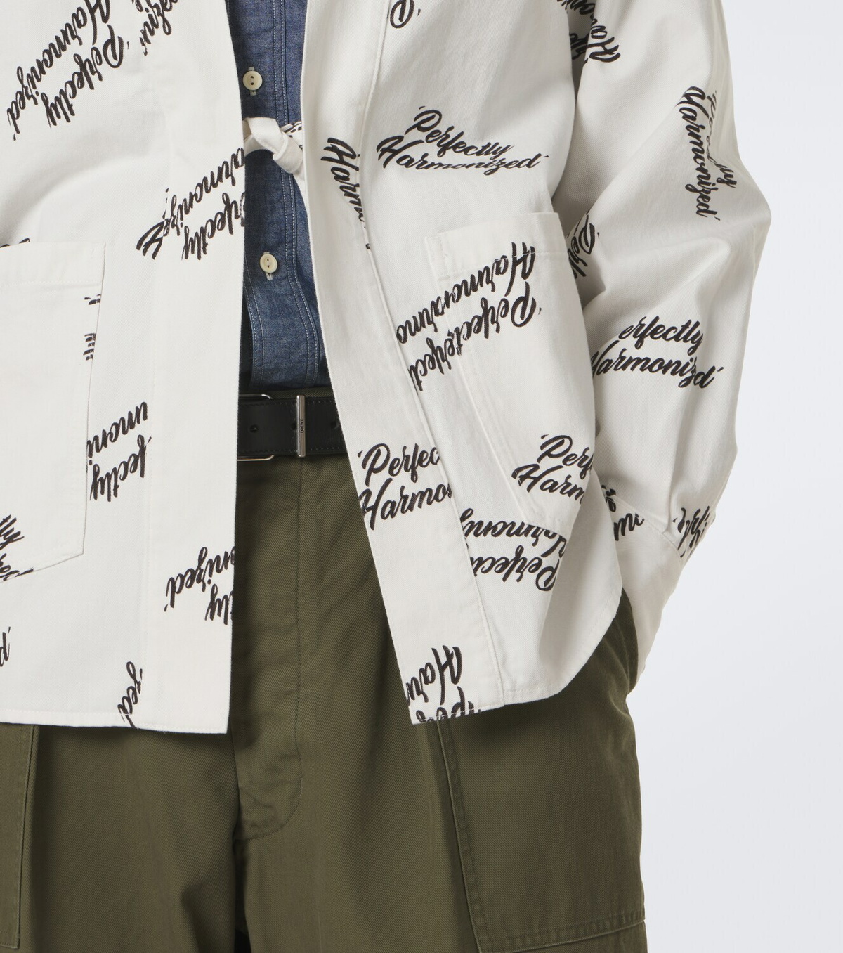 Visvim Lhamo printed cotton shirt