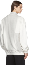 A-COLD-WALL* Off-White & Grey Console Sweater