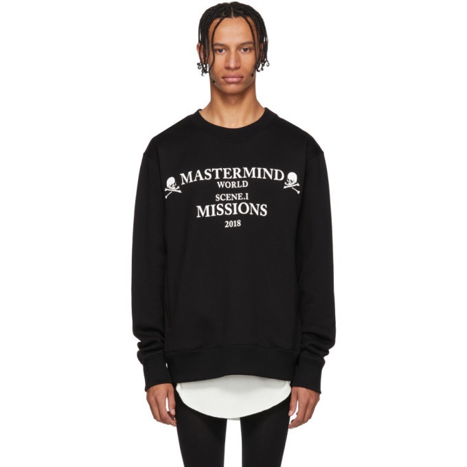 Photo: mastermind WORLD Black Missions Sweatshirt