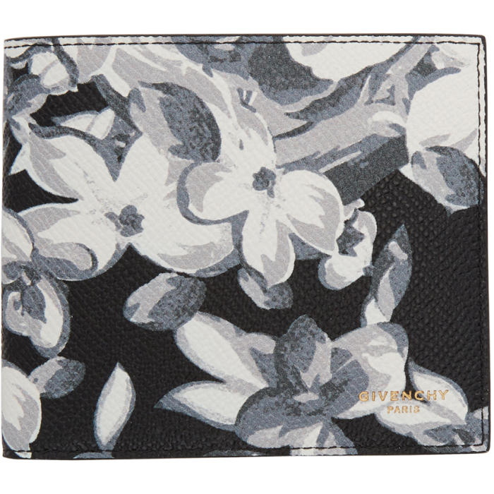 Photo: Givenchy Black and White Hydrangea Wallet 