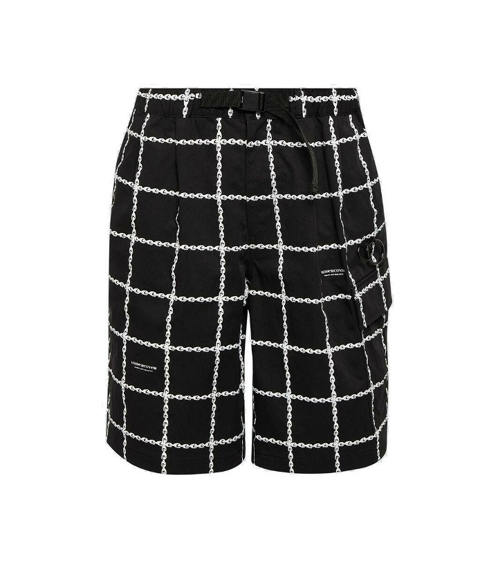 Photo: Undercover Printed technical shorts