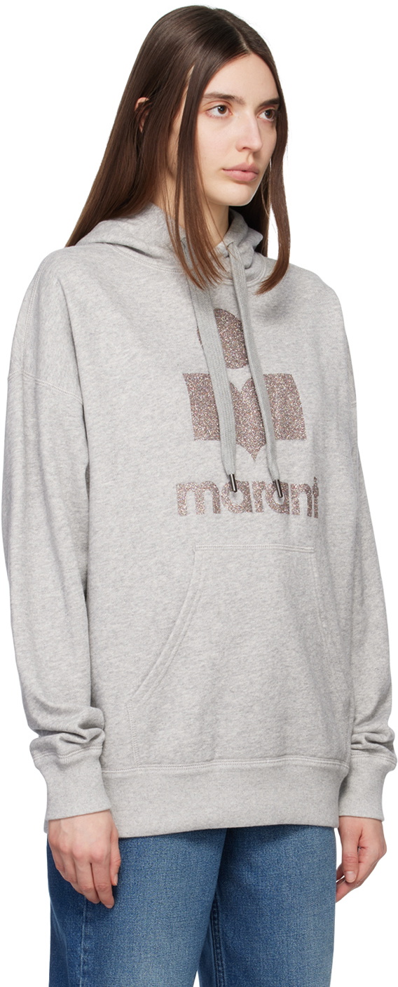 Isabel Marant Etoile Gray Mansel Hoodie