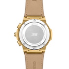 JBW Saxon GMT Quartz Gold Dial Unisex Watch JB-6101L-R
