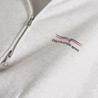 Cole Buxton Men's Sport Zipped Hoodie in Light Grey Marl