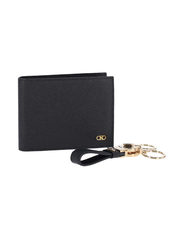 Photo: Ferragamo gancini Wallet And Keyring Set