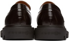 Maison Margiela Brown Leather Loafers